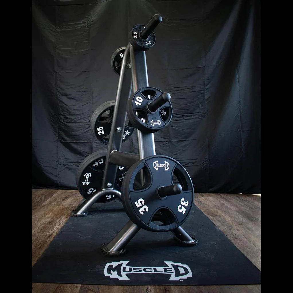 Pro Urethane Coated Olympic Plates - Per Pair / Set - Muscle D Fitness - Olympic Weight Pair