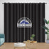 Colorado Rockies Curtains Blackout Window Drapes Room Decoration