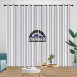 Colorado Rockies Curtains Blackout Window Drapes Room Decoration