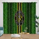 Columbus Crew SC Curtains Blackout Window Drapes Room Decoration