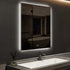 Compact Sleek Backlit LED Bathroom Mirror