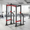 Compact Power Cage - Muscle D Fitness - Adjustable Squat Rack - Gym Storage - Chin up Bar - Home Gym