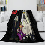 Count Duckula Blanket Flannel Throw Room Decoration