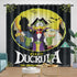 Count Duckula Curtains Pattern Blackout Window Drapes