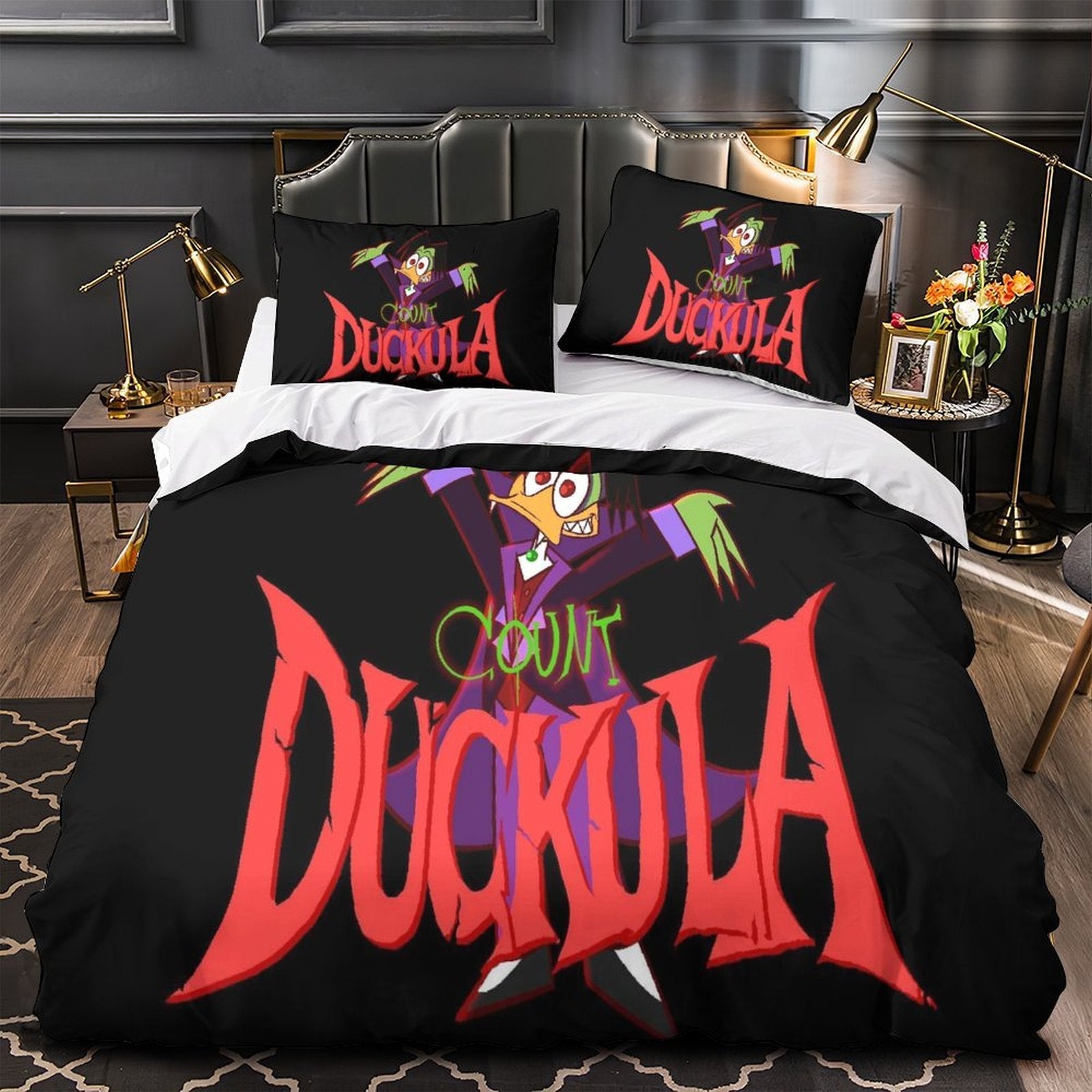 Count Duckula Duvet Cover Bedding Set Without Filler