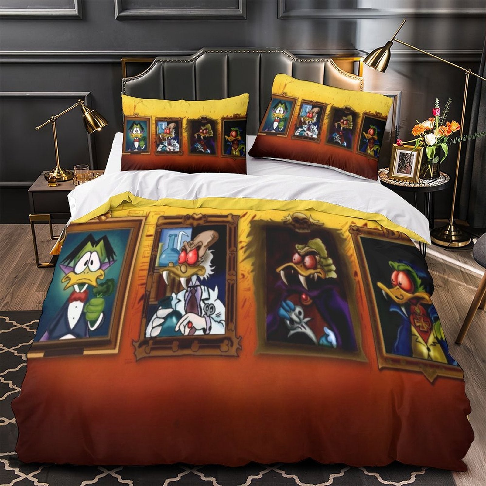 Count Duckula Duvet Cover Bedding Set Without Filler