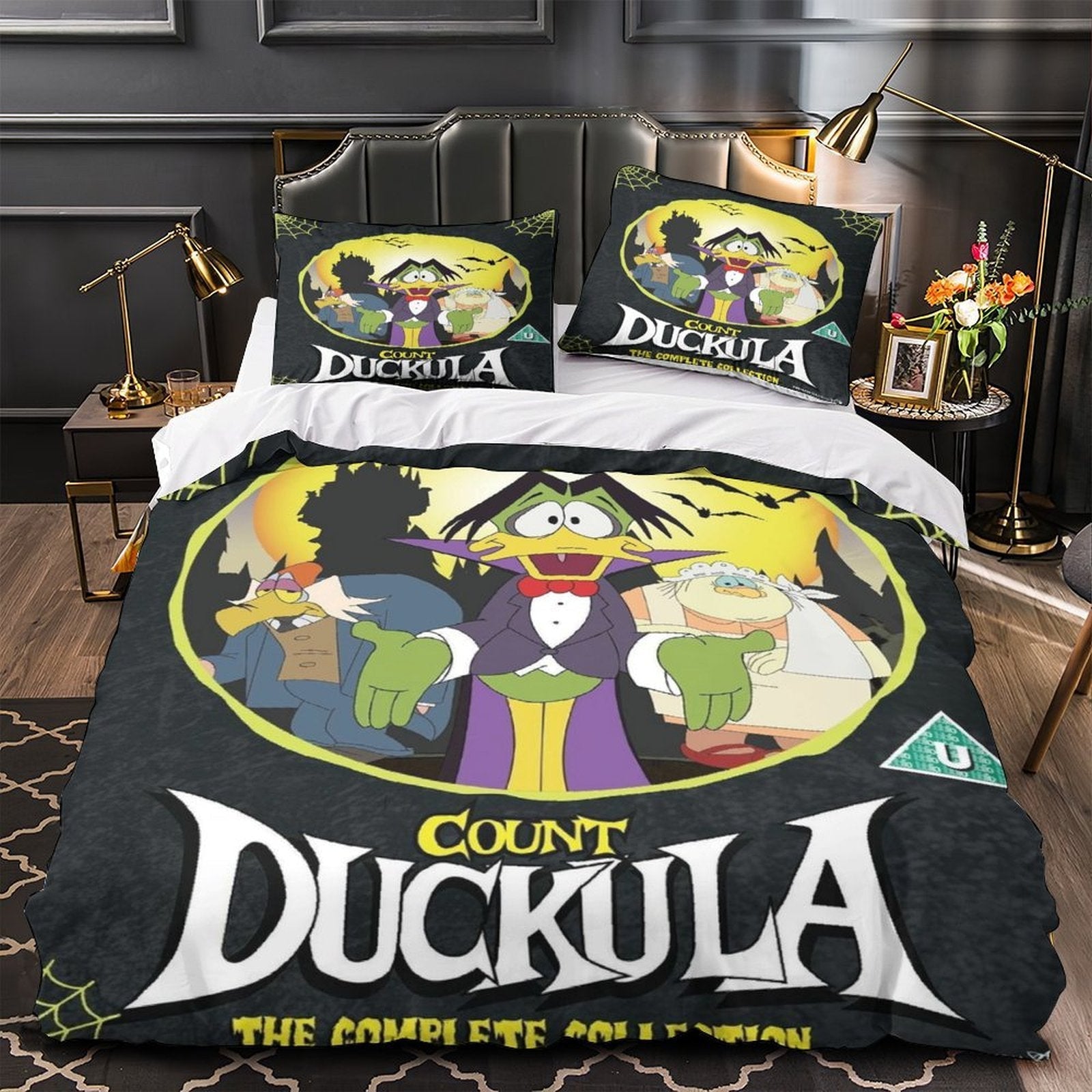 Count Duckula Duvet Cover Bedding Set Without Filler