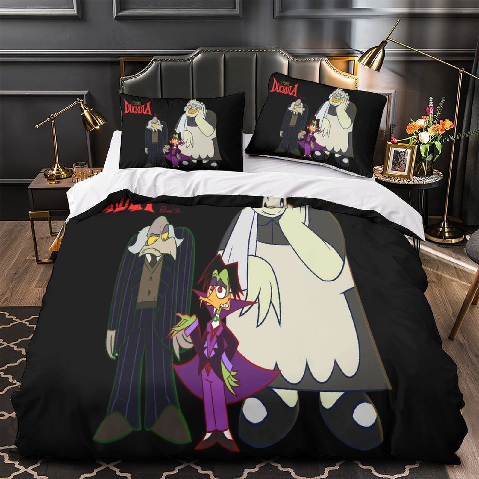 Count Duckula Duvet Cover Bedding Set Without Filler