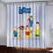 Crayon Shin-chan Pattern Curtains Blackout Window Drapes