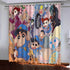 Crayon Shin-chan Pattern Curtains Blackout Window Drapes