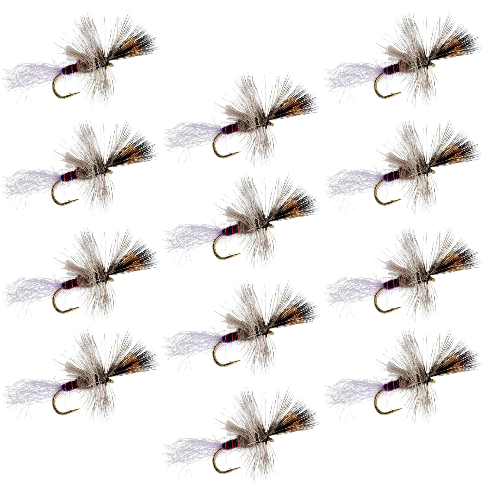 Purple Haze Cripple Mayfly  12 Flies Hook Size 18