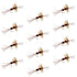 Royal Wulff Cripple Mayfly - Caddis Emerger - 1 Dozen Flies Hook Size 18