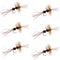 Royal Wulff Cripple Mayfly - Caddis Emerger - 6 Flies Hook Size 20