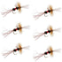 Royal Wulff Cripple Mayfly - Caddis Emerger - 6 Flies Hook Size 14