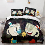 Cuphead Bedding Set Quilt Duvet Cover Bedding Sets