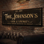 Custom Bar & Lounge Sign III