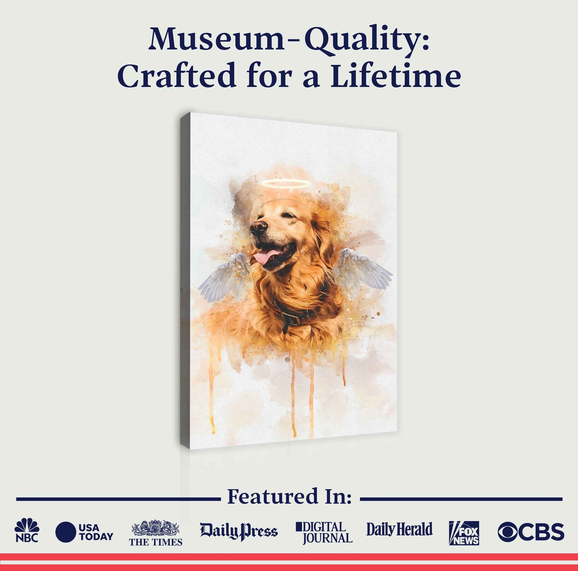 Custom Dog Watercolor Portrait