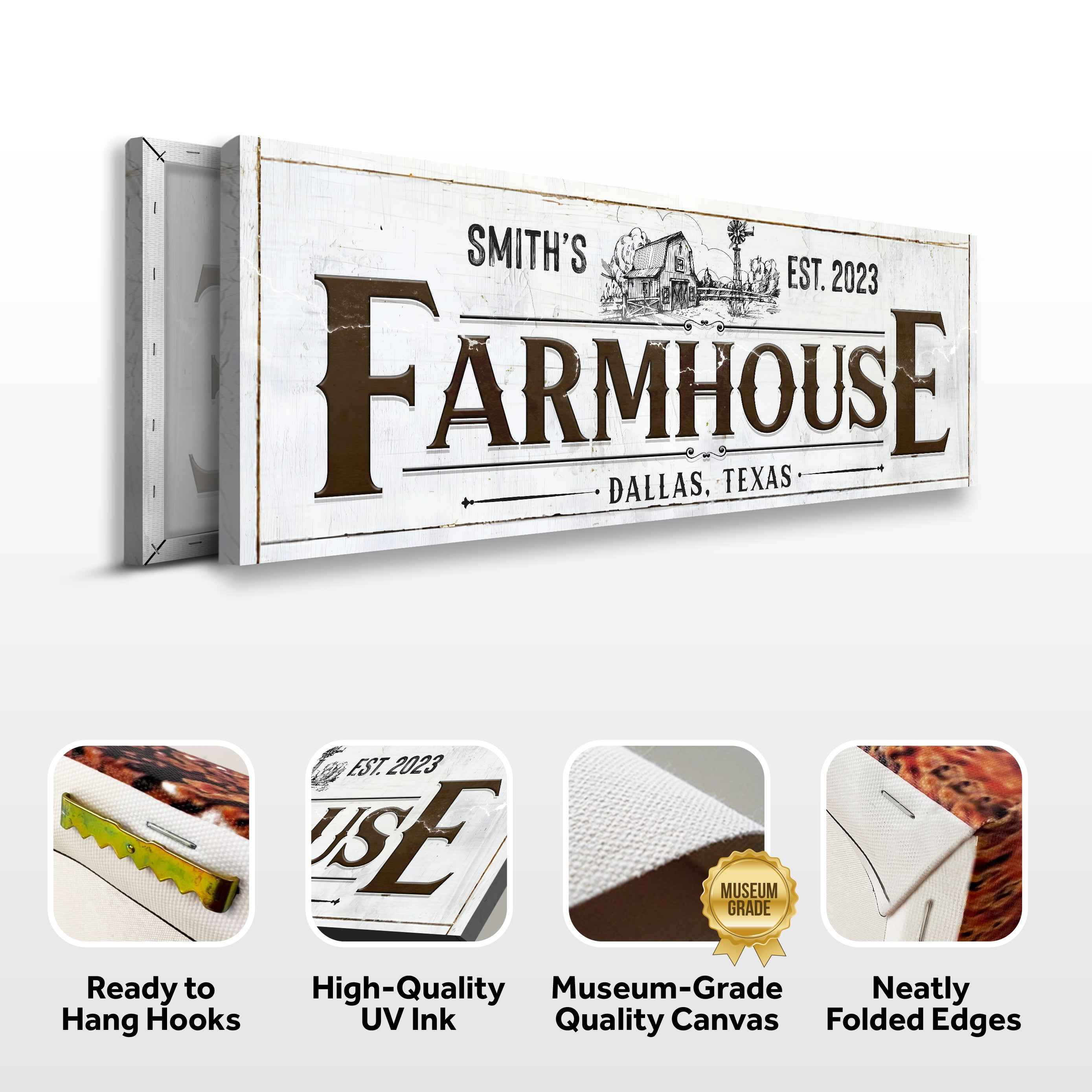 Custom Rustic Farmhouse Sign II