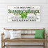 Custom Shamrock Shack Sign