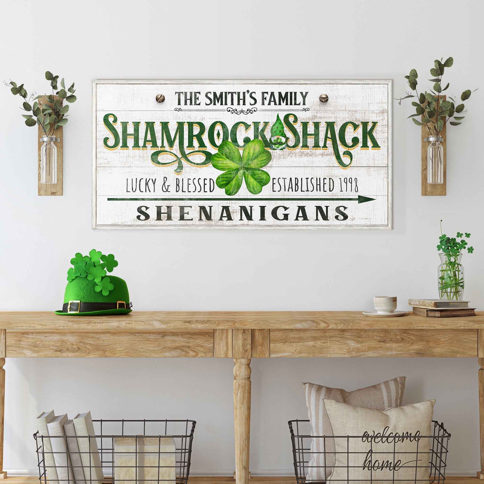 Custom Shamrock Shack Sign
