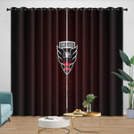 D.C. United Curtains Blackout Window Drapes Room Decoration