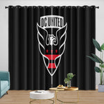 D.C. United Curtains Blackout Window Drapes Room Decoration