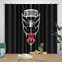 D.C. United Curtains Blackout Window Drapes Room Decoration