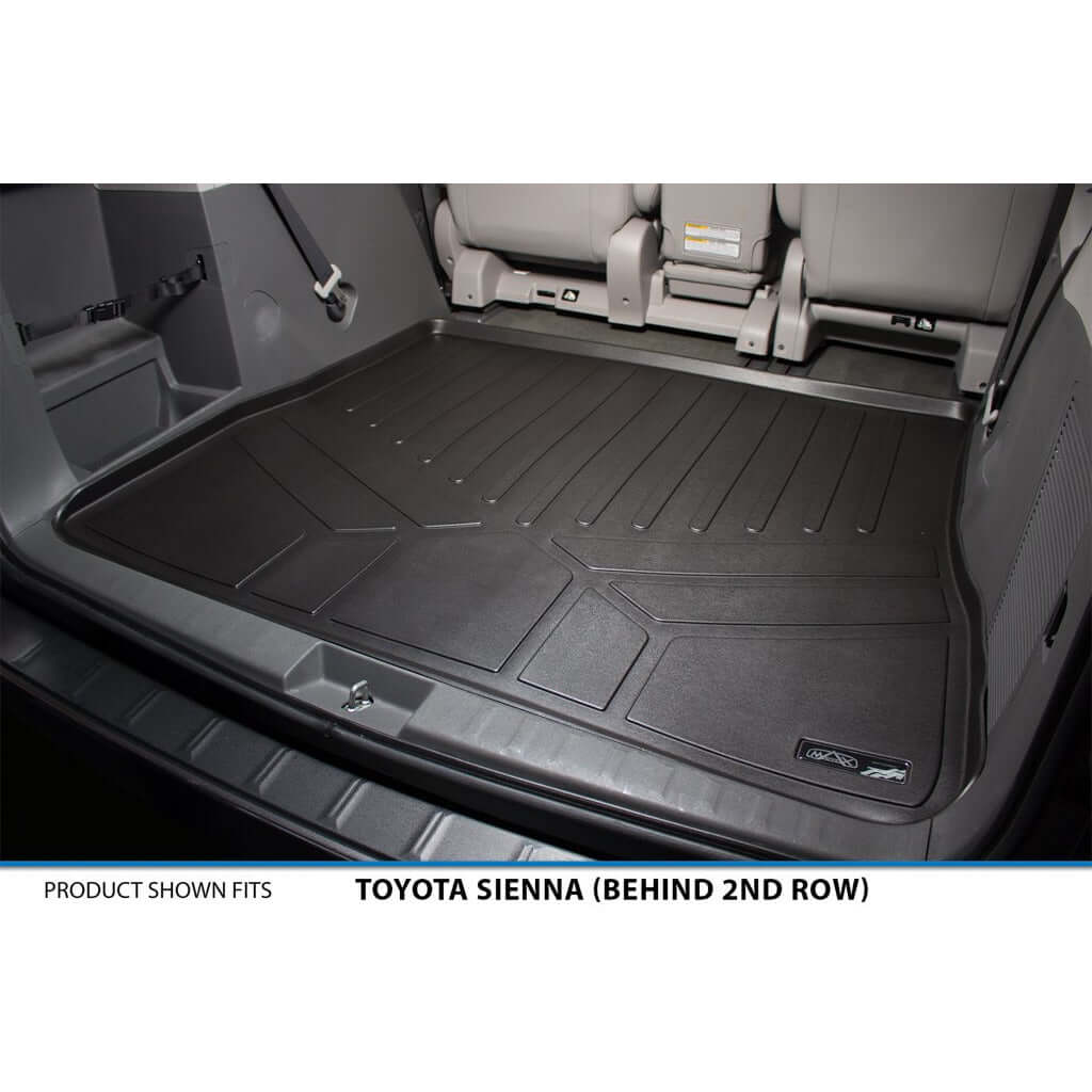 SMARTLINER Custom Fit Floor Liners For 2013-2020 Toyota Sienna (8 Passenger Model)