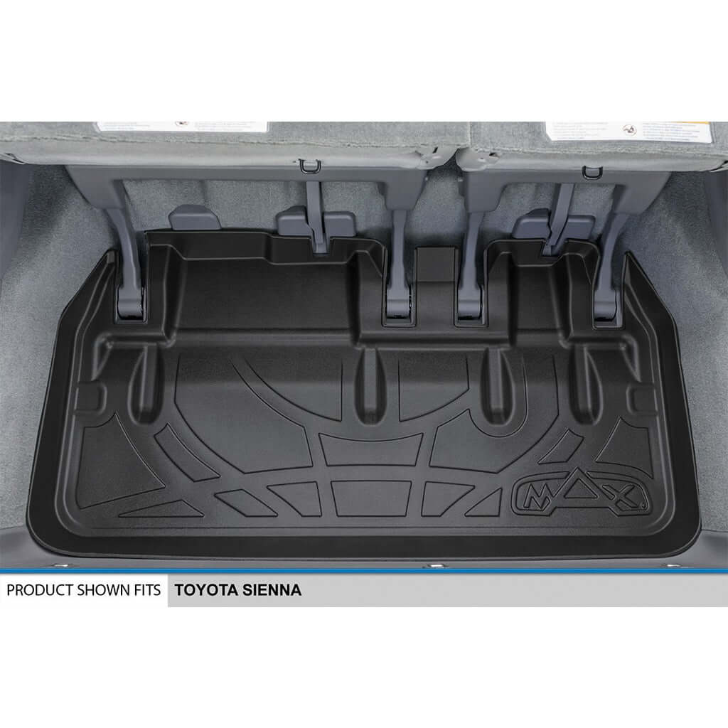 Smart Trim™ Custom Fit Floor Liners For 2013 2020 Toyota Sienna 7 Passenger Model