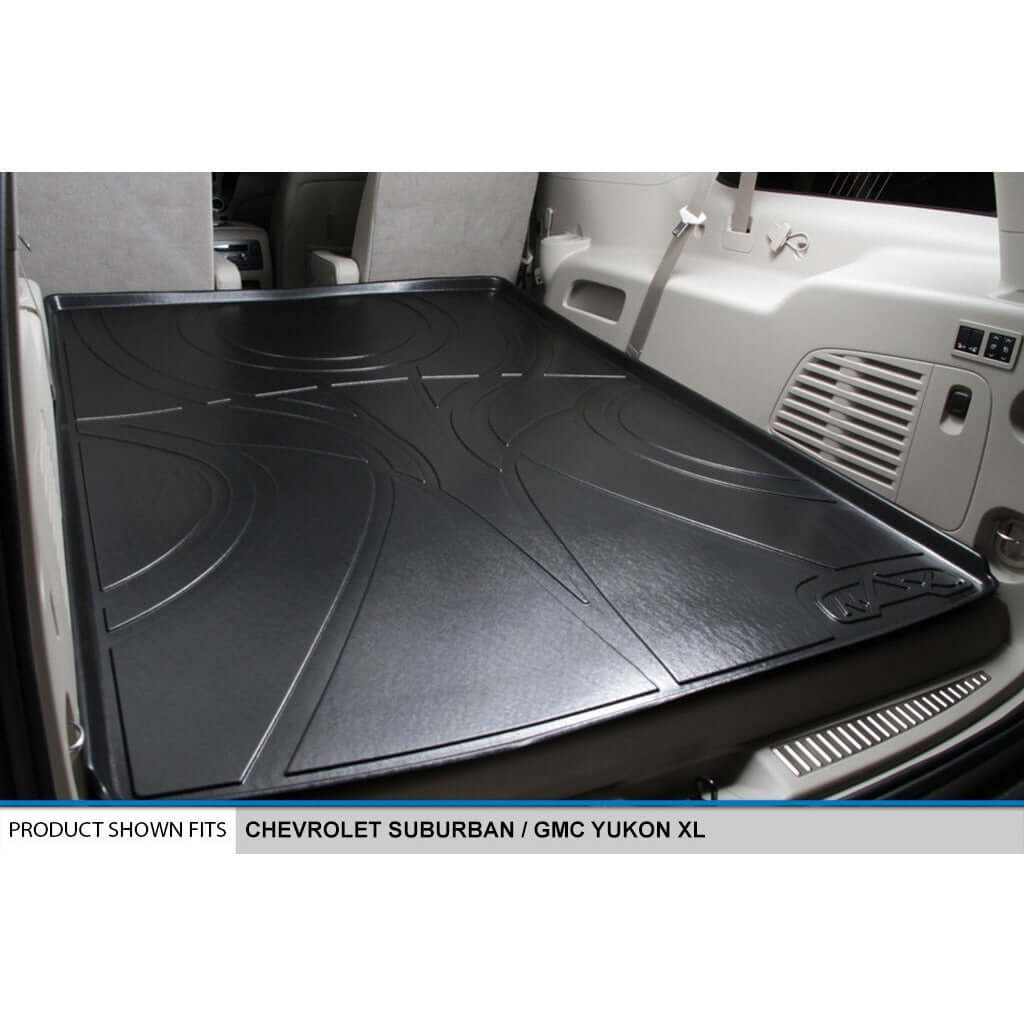 SMARTLINER Custom Fit Floor Liners For 2015-2020 Chevy Suburban/GMC Yukon XL with 2nd Row Bench Seat