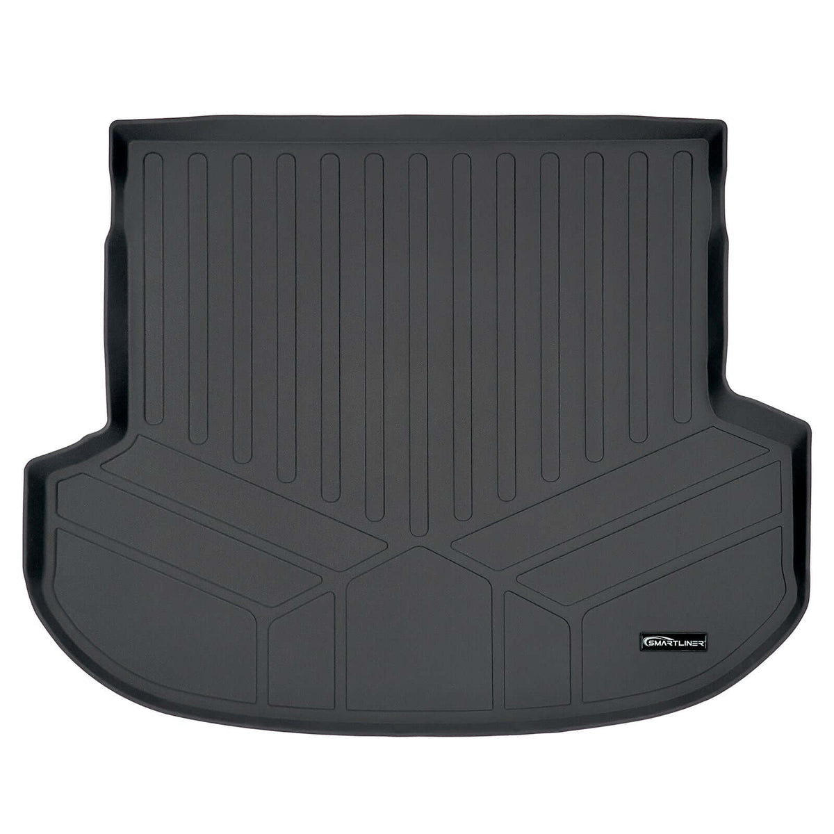 SMARTLINER Custom Fit Floor Liners For 2019-2020 Hyundai Santa Fe (5 Passenger Models)