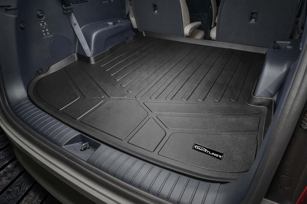SMARTLINER Custom Fit Floor Liners For 2020-2025 Hyundai Palisade with 2nd Row Bucket Seats No Center Console and No In Between Coverage