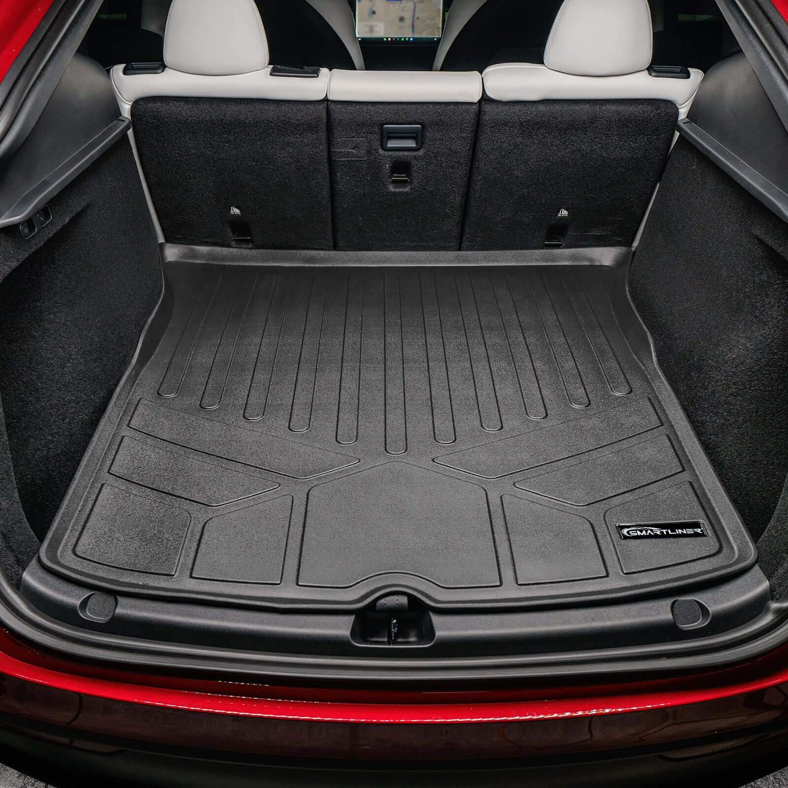 SMARTLINER Custom Fit Floor Liners For 2020-2025 Tesla Model Y (5 Passenger)