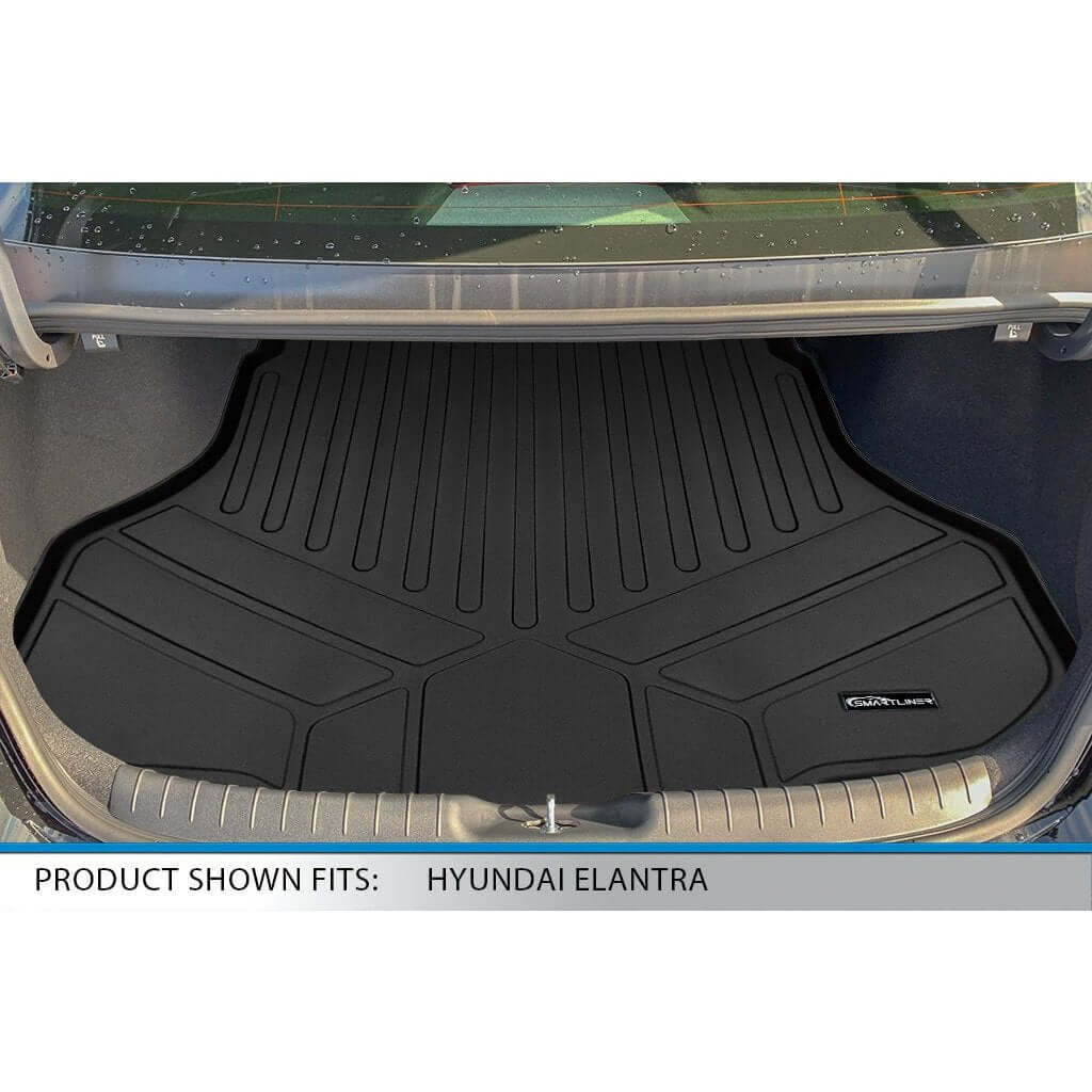 SMARTLINER Custom Fit Floor Liners For 2021-2025 Hyundai Elantra (No GT Models) Manual Transmission