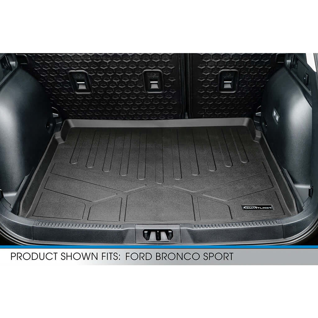 SMARTLINER Custom Fit Floor Liners For 2021-2025 Ford Bronco Sport W/O Rear Bump