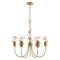 26 Inch Uriah 5-Light Golden Chandelier