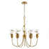 26 Inch Uriah 5-Light Golden Chandelier