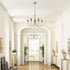 26 Inch Uriah 5-Light Golden Chandelier