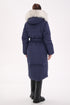 Genuine Silver Fox Down Fill Coat