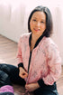 Dancing Ballerina Bomber in Pink + Black