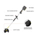 40V 13" Cordless Brush Cutter w/ Battery & Charger DB2501