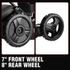 22" 170cc Gas Self-Propelled 3-in-1 Lawn Mower V8622S