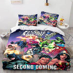 DC Justice League Bedding Set Throw Quilt Duvet Cover Bedding Sets