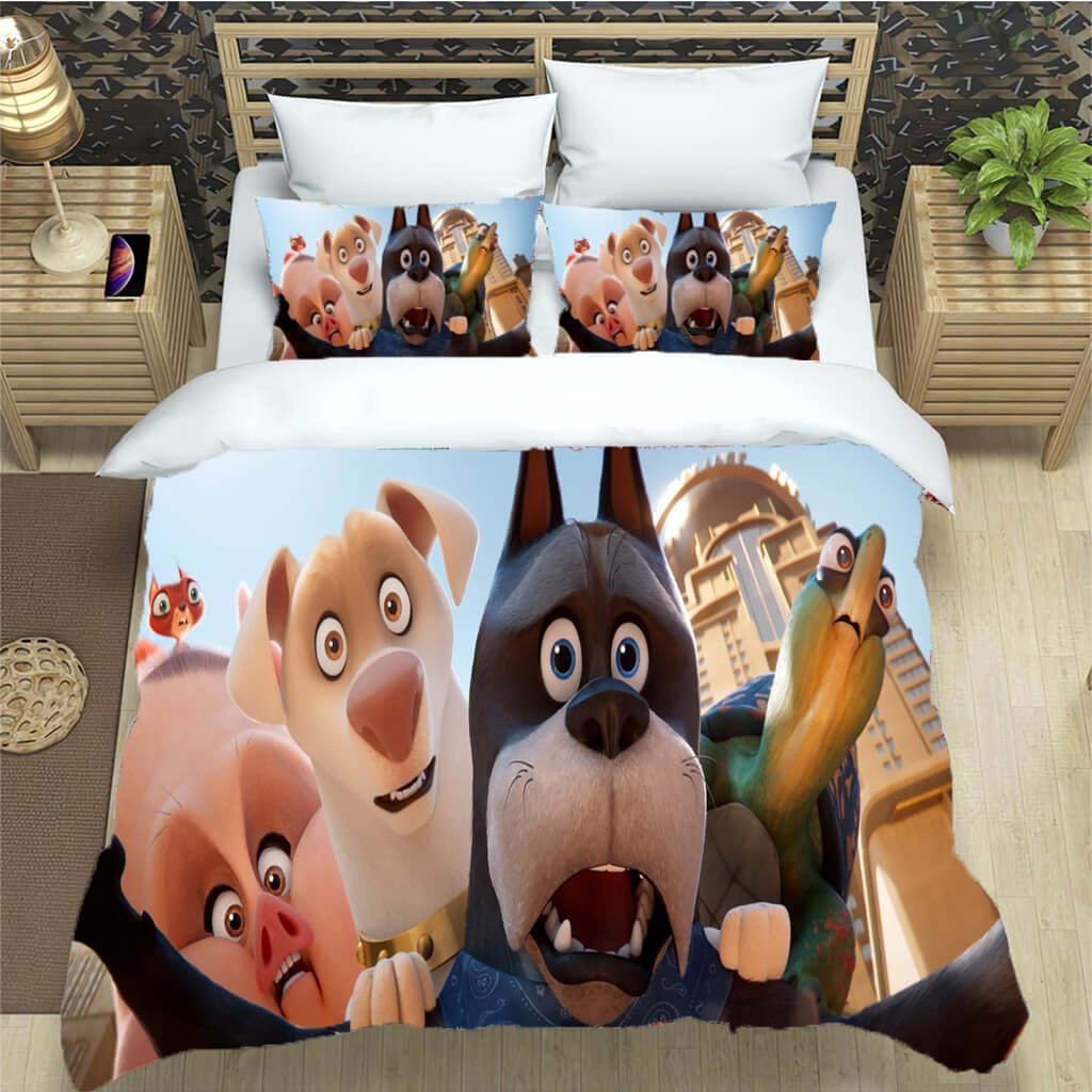 DC League of Super-Pets Bedding Set Quilt Cover Without Filler