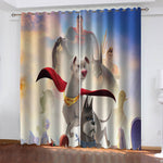 DC League of Super-Pets Curtains Blackout Window Drapes