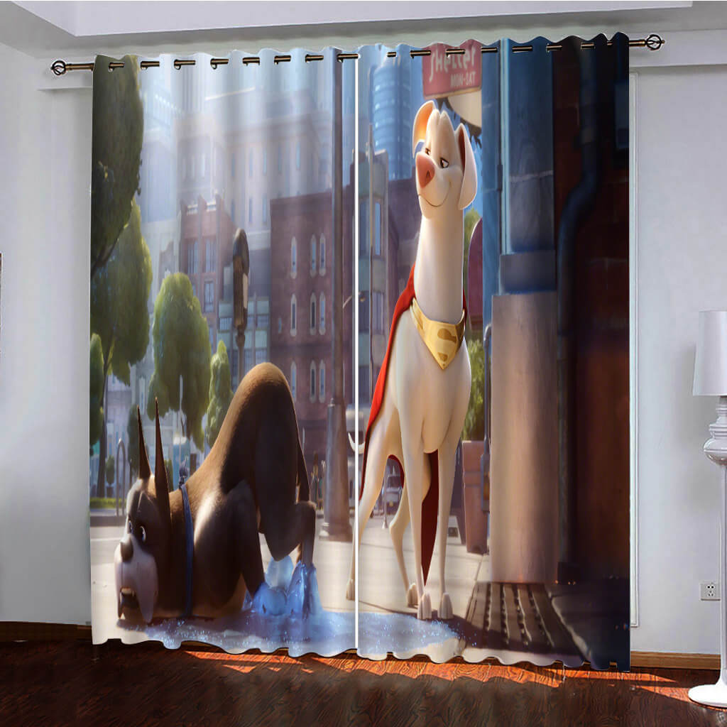 DC League of Super-Pets Curtains Window Drapes