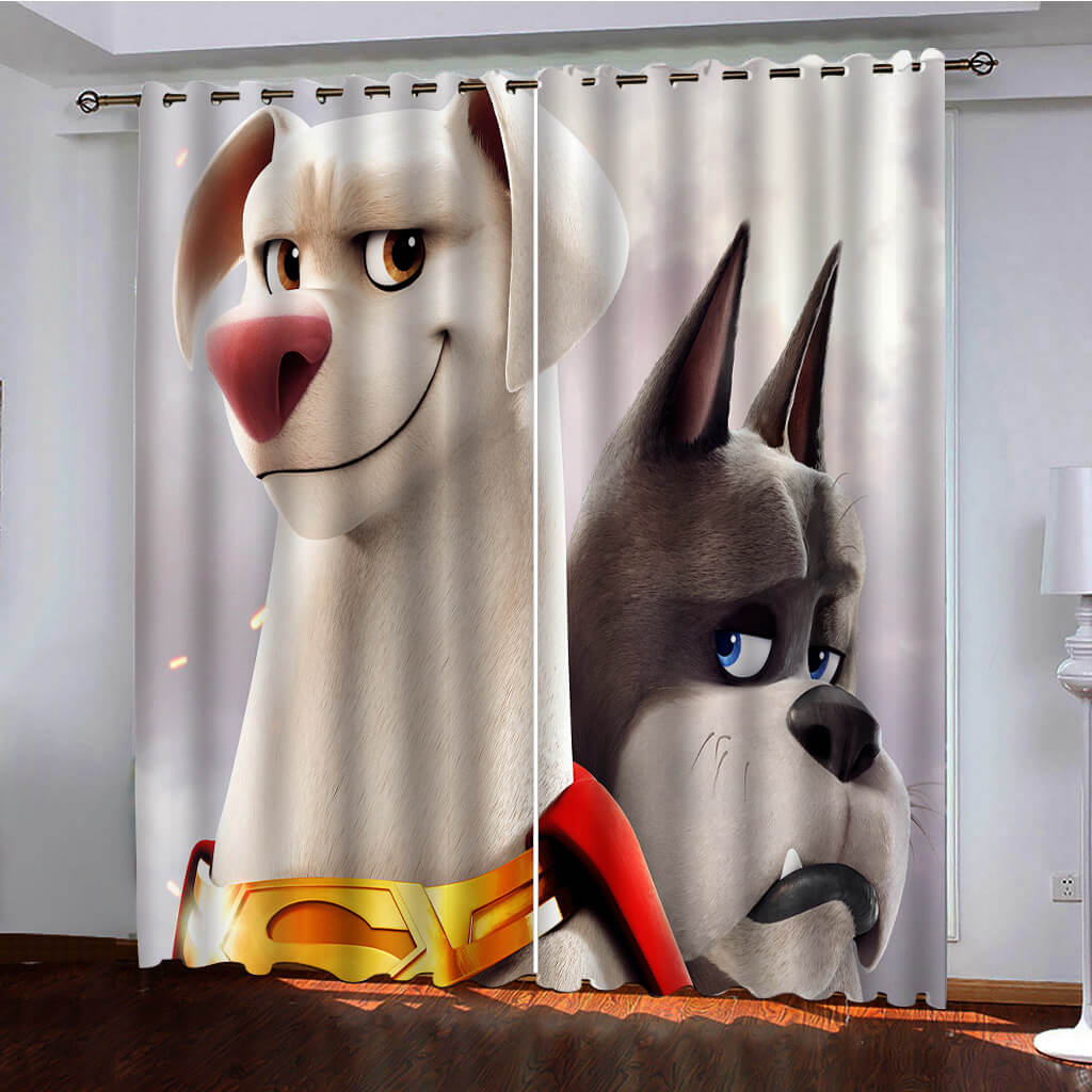 DC League of Super-Pets Curtains Window Drapes