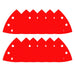 Diablo DCT334ASTH12G 3-3/4 in. Oscillating Detail Triangle Sanding Sheet Assorted Pk