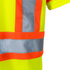Hi-Vis X-Back Reflective Two-Tone Safety Polo Shirt