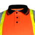 Hi-Vis Reflective Two-Tone Safety Polo Shirt
